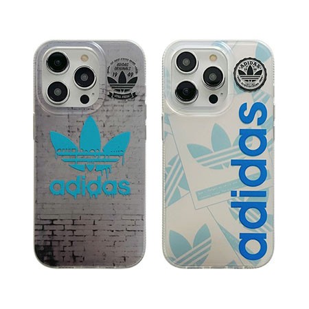 本物 ハイブランド カバー iphone 15プロ max アディダス adidas 