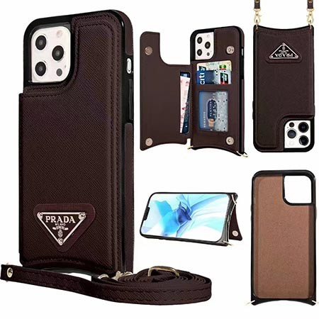 iphone 14 プラス カバーprada Ins風