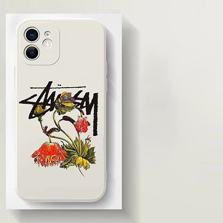 ハイブランド 携帯ケース アイフォン 16 stussy風 