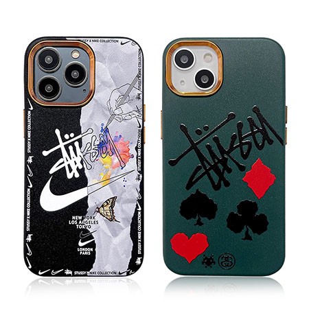 偽物 stussy風 アイホン 15 カバー