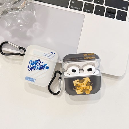 ブランド オフホワイト風 AirPods Pro 2 ケース 