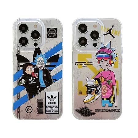 adidas風 高校生 iphone 13pro max カバー