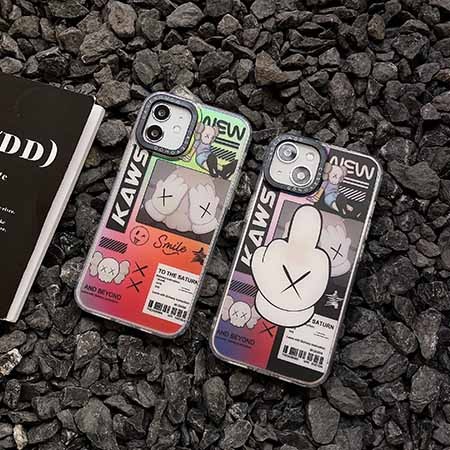 ブランド カウズ kaws アイフォン14plus スマホケース 