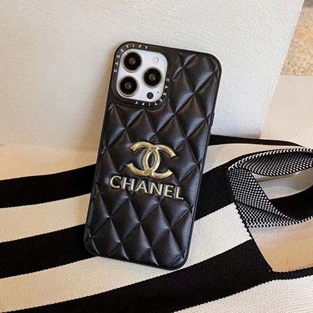 アイフォン 14plus chanel風 カバー 