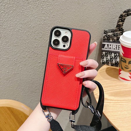 アイフォン 13プロ プラダ prada  スマホケース シンプル風