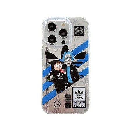 adidas風 高校生 iphone 13pro max カバー