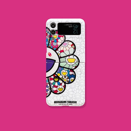murakami sunflower ギャラクシー ZFlip4 ケース 