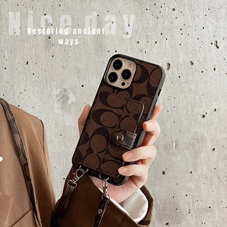 コーチ風 欧米風 iphone 14 pro ケース