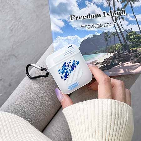 ブランド オフホワイト風 AirPods Pro 2 ケース 