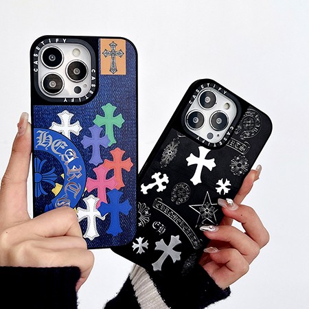 ブランド カバー アイフォーン16pro chrome hearts クロームハーツ 