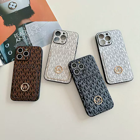 マイケルコース 字母プリント iphone 15ケース