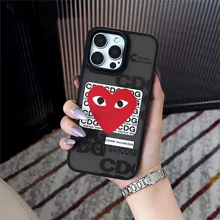 comme des garçons カバー アイフォーン12プロ  牛革