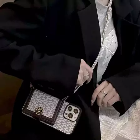アイホン16plus 携帯ケース mk マイケルコース  長財布