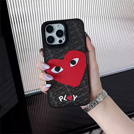comme des garçons カバー アイフォーン12プロ  牛革