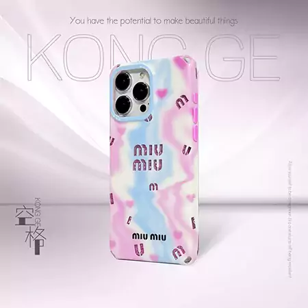 ブランド ミュウミュウ iphone 16 ケース 