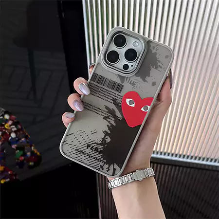 comme des garçons カバー アイフォーン12プロ  牛革