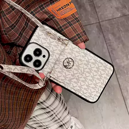 アイホン16プラス マイケルコース mk スマホケース  字母プリント