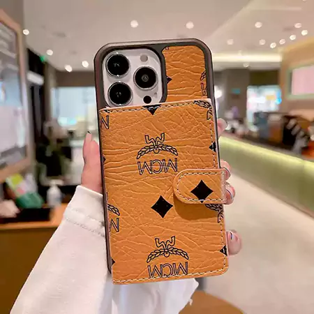 エムシーエム風 スマホケース iphone15 plus 