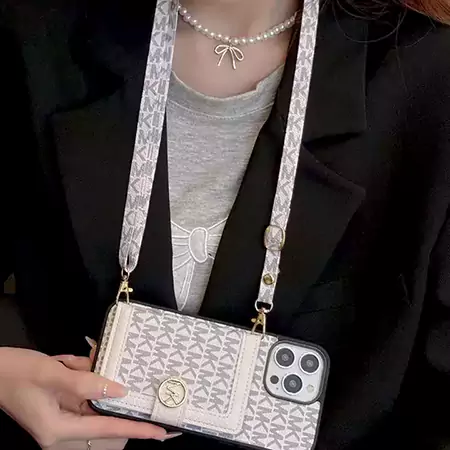 アイホン16plus 携帯ケース mk マイケルコース  長財布