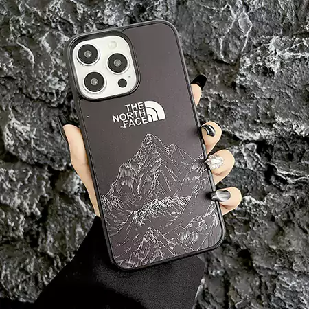 おすすめ アイフォン 16pro max ザ・ノース・フェイス風 スマホケース 