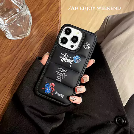 ブランド 携帯ケース アイフォン 16 ステューシー stussy 