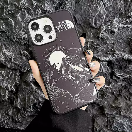 おすすめ アイフォン 16pro max ザ・ノース・フェイス風 スマホケース 