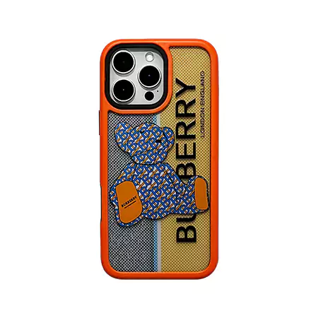 ポリエチレン iphone16プラス ケース burberry 