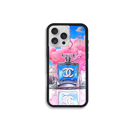 背面にカード入れ付き アイフォーン 15 chanel シャネル カバー 