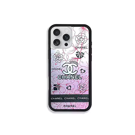 背面にカード入れ付き アイフォーン 15 chanel シャネル カバー 