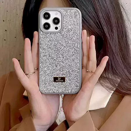 iphone17オシャレ スワロフスキー swarovski スマホケース アイホン 16pro 