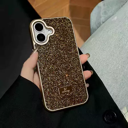 iphone17オシャレ スワロフスキー swarovski スマホケース アイホン 16pro 