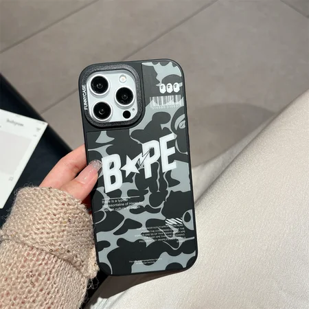 iphone17花 アイフォン14 カバー bape風 