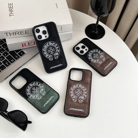 iphone17レザー ブランド ケース iphone 16 chrome hearts 