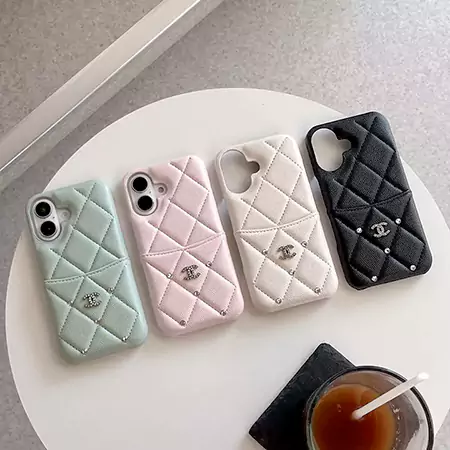 iphone17牛革 ハイブランド シャネル iphone16pro カバー 