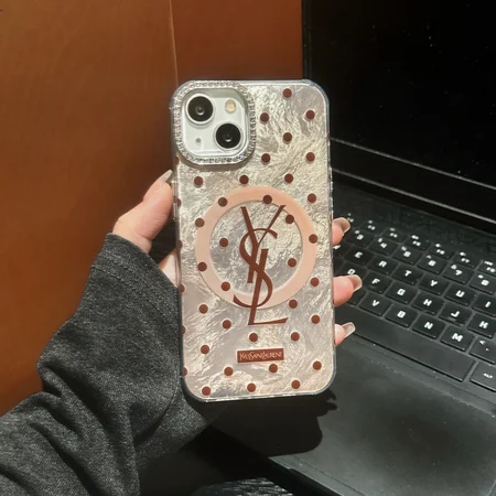 iphone17可愛い アイフォーン 16pro max ysl イヴサンローラン 携帯ケース 