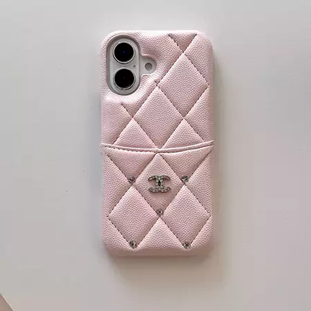 iphone17牛革 ハイブランド シャネル iphone16pro カバー 