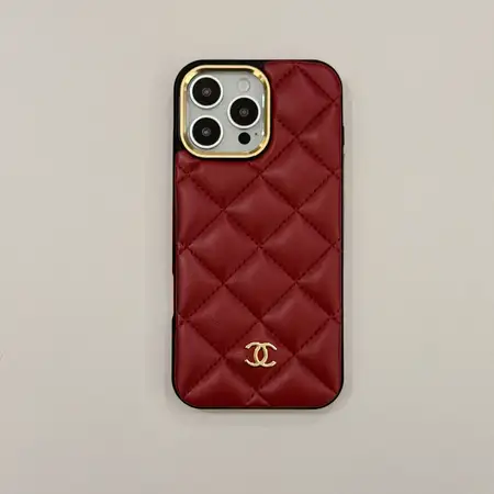 iphone17刺繍 chanel風 アイフォーン 16pro max カバー 