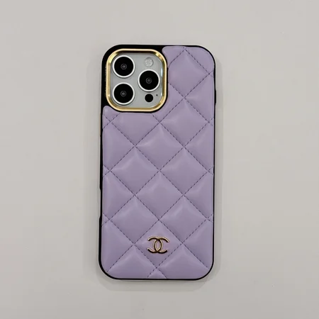 iphone17刺繍 chanel風 アイフォーン 16pro max カバー 