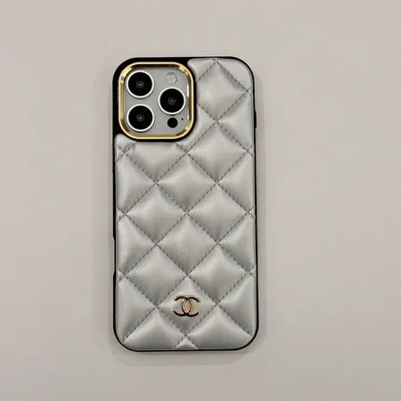 iphone17刺繍 chanel風 アイフォーン 16pro max カバー 