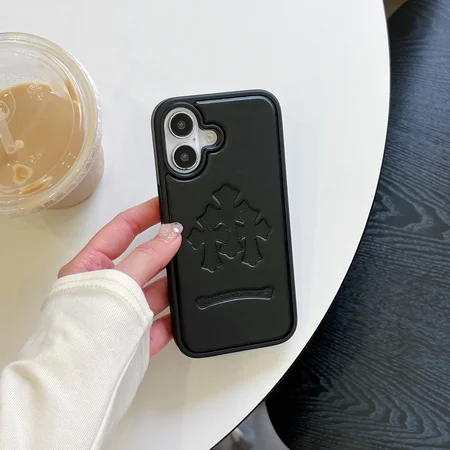 iphone17可愛い ハイブランド chrome hearts iphone16pro スマホケース 