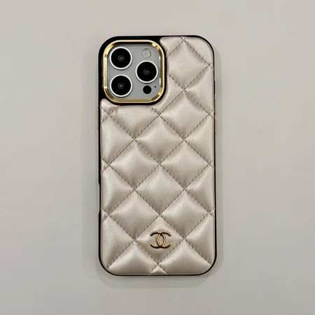 iphone17刺繍 chanel風 アイフォーン 16pro max カバー 