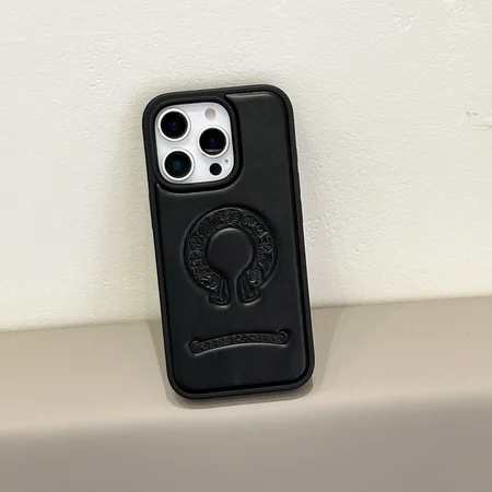 iphone17可愛い ハイブランド chrome hearts iphone16pro スマホケース 