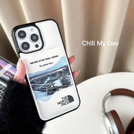 iphone17アイフォン13プロmax カバー the north face風 