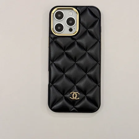 iphone17刺繍 chanel風 アイフォーン 16pro max カバー 