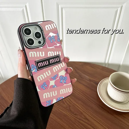 iphone17アイホン 16pro max スマホケース ミュウミュウ風 