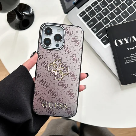 iphone17ハイブランド カバー アイフォン 16 guess風 