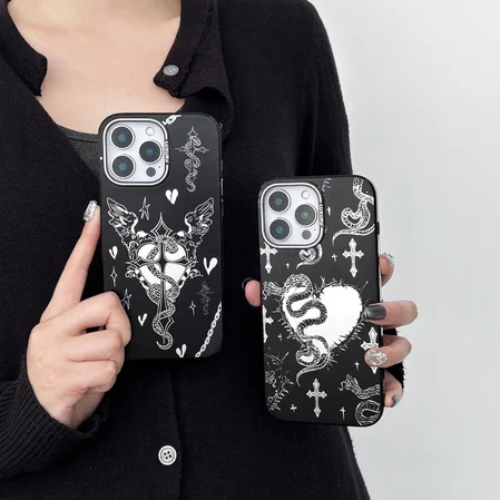 iphone17キラキラ ハイブランド ケース アイフォン16plus chrome hearts 