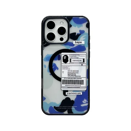 iphone17薄型 アイフォーン16プラス bape ア・ベイシング・エイプ 携帯ケース 