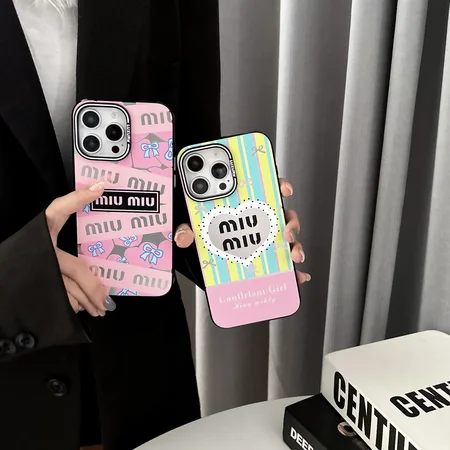 iphone17アイホン 16pro max スマホケース ミュウミュウ風 