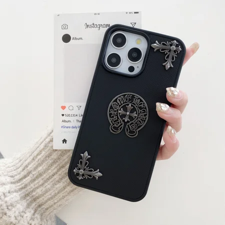 iphone17豹柄 クロームハーツ chrome hearts アイフォーン16pro 